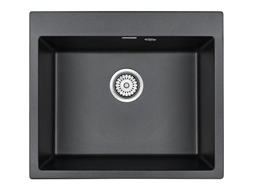 Кухонная мойка Paulmark KANTE 60 PM106052-BL 60х52 цвет черный